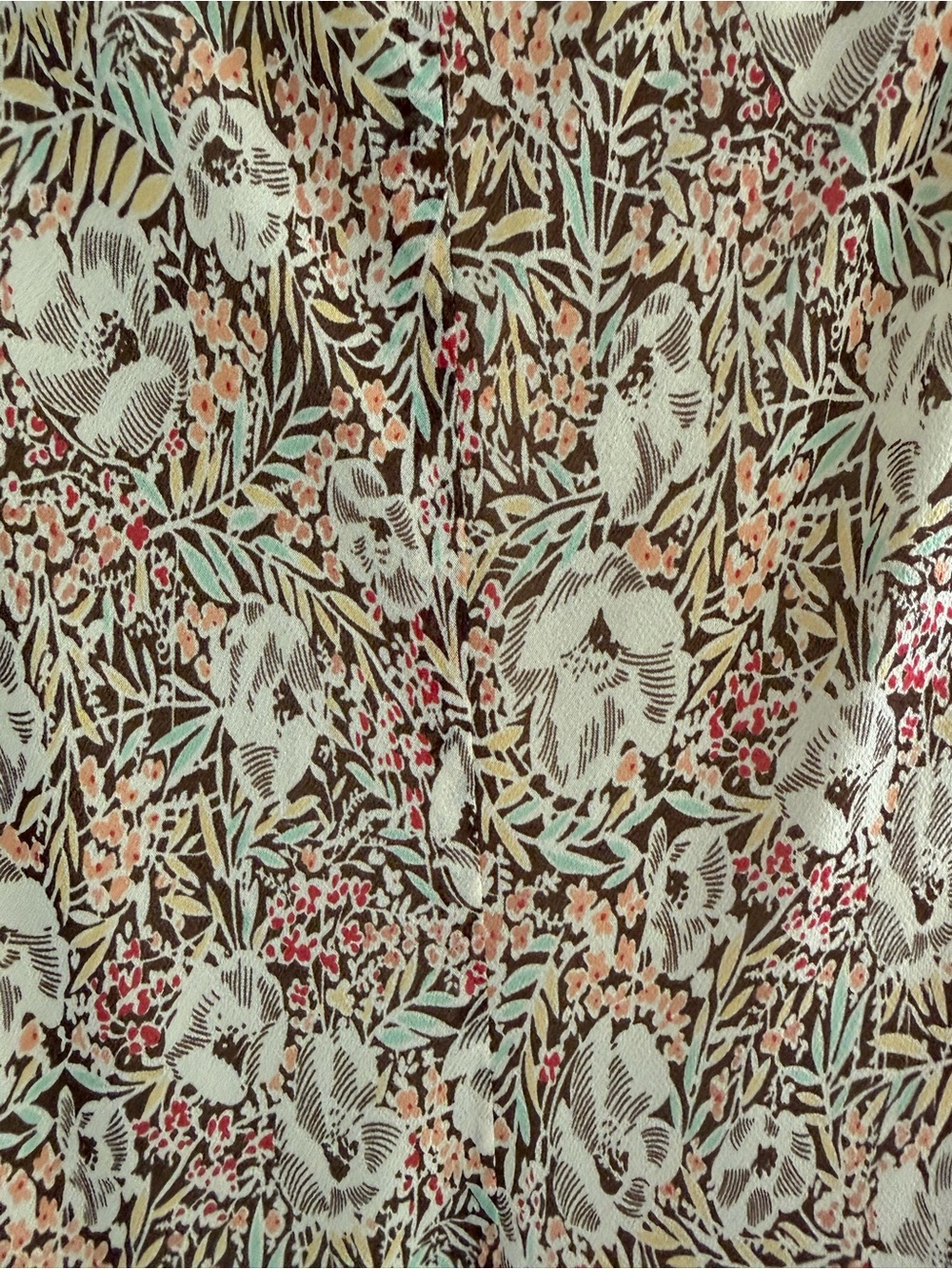 Jones New York 100% silk Sleeveless Floral Maxi - Picture 7 of 9